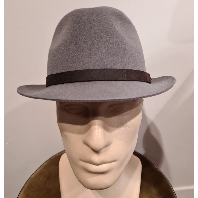 Stetson Chapeau Trilby En Laine Feutrée – Homme/Femme – Imperméable, Froissable – Automne/Hiver