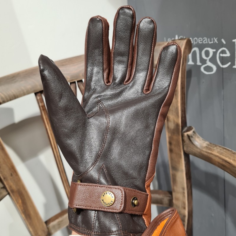 GANTS EN CUIR ET LAINE DE CHEZ STETSON