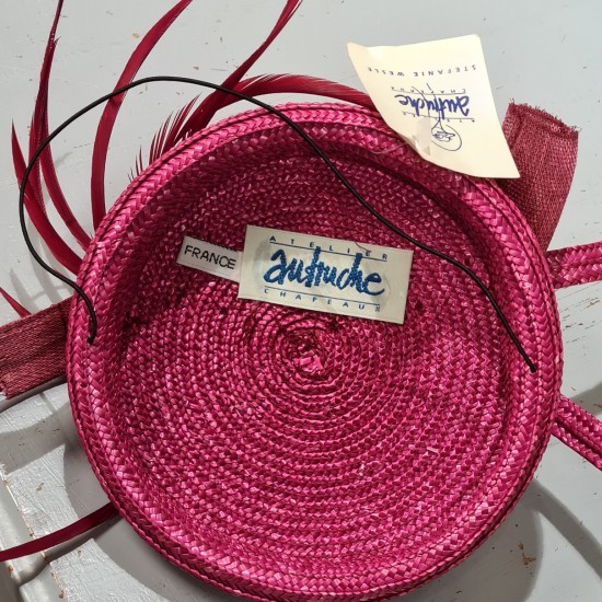 Bibi en paille cousue Atelier Autruche