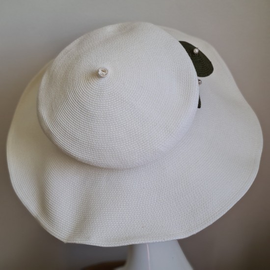 Capeline Blanche Celine Robert