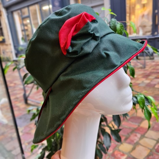 Chapeau de pluie Mistral Lilik et Framboise