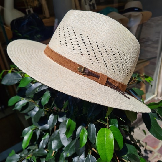 Fedora Chapeau chic d'été Stetson Abaca - Chapellerie Victor