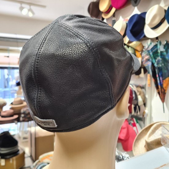 Leather baseballcap by Göttmann