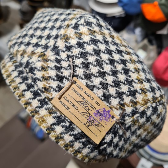 Casquette Driver Harris Tweed Stetson
