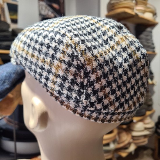 Casquette Driver Harris Tweed Stetson