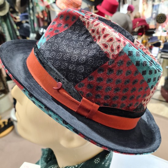 Trilby velours Alfonso D'Este