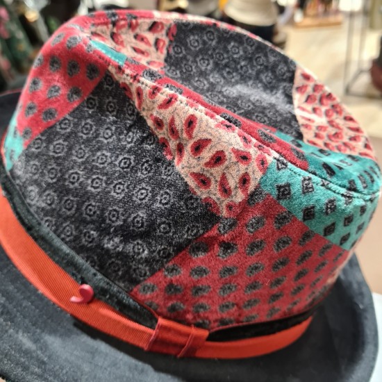 Velvet Trilby by Alfonso D'Este