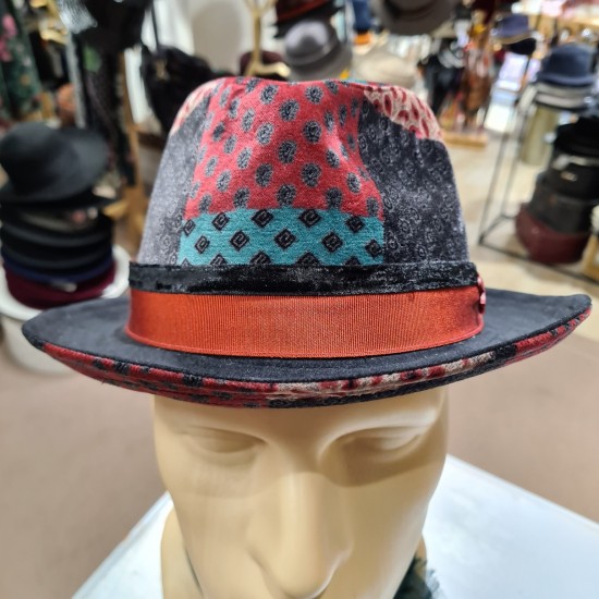 Velvet Trilby by Alfonso D'Este
