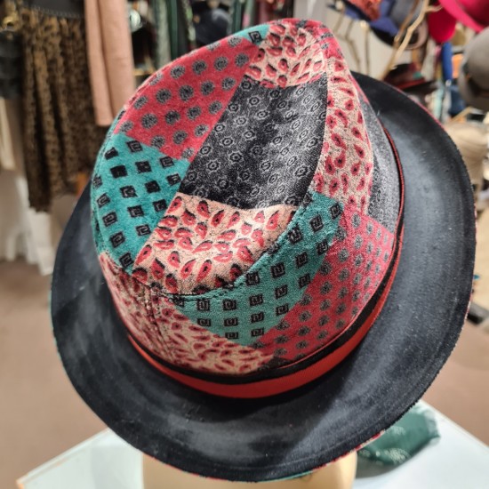 Velvet Trilby by Alfonso D'Este