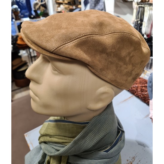 Leather Cap by Crambes
