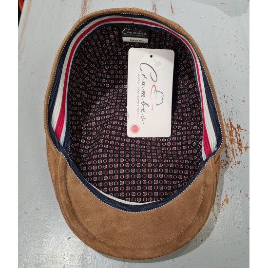 Leather Cap by Crambes
