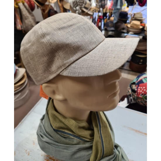 Linen Baseball Cap by Gottmann