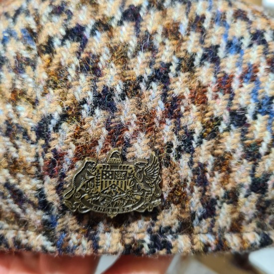 Driver Cap Harris Tweed Stetson