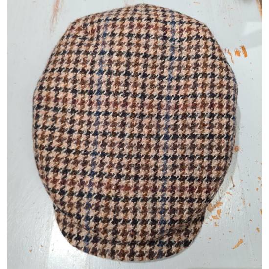 Driver Cap Harris Tweed Stetson