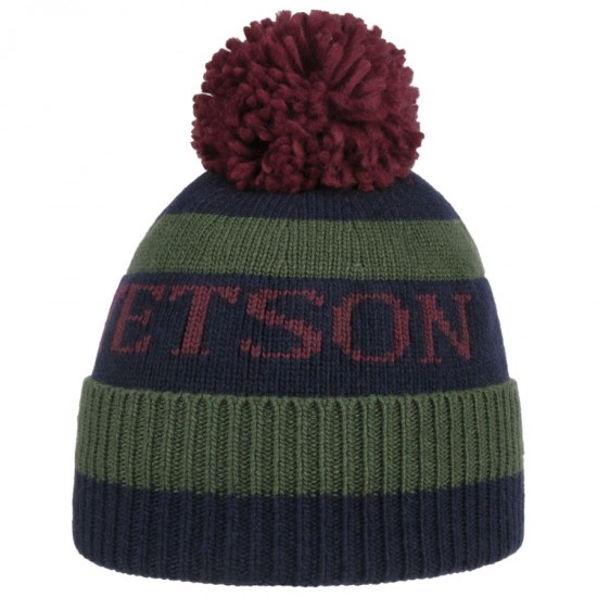 Stetson Beanie Pompon