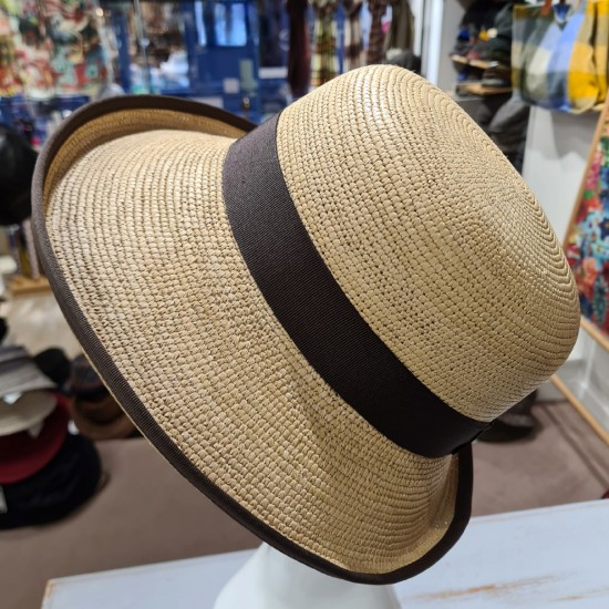 Chapeau Panama Crochet Femme