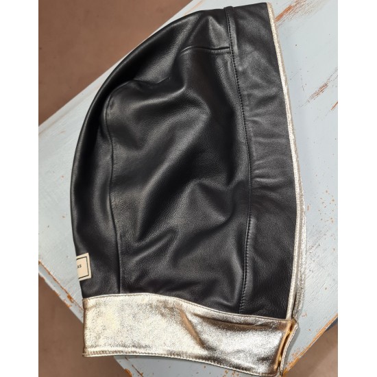 Waterproof Leather Hood by Alice Balas Paris