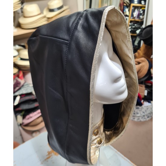 Waterproof Leather Hood by Alice Balas Paris
