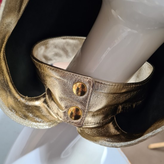 Capuche en cuir Alice Balas Paris