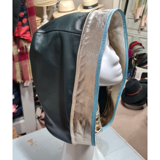 Waterproof Leather Hood by Alice Balas Paris