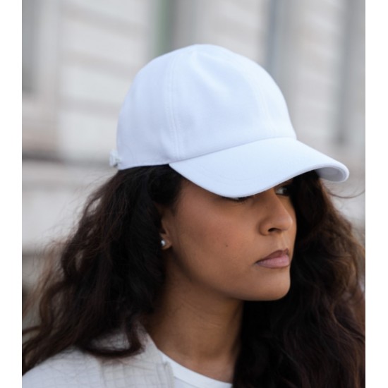 White Baseball Cap by Crambes