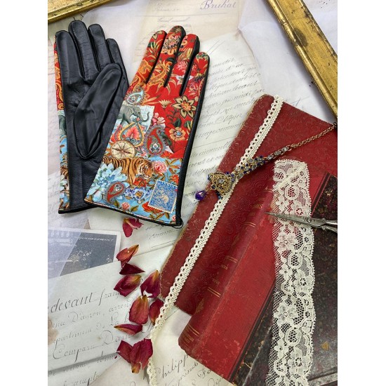 Gloves "Taj Mahal" by Maison Brokante