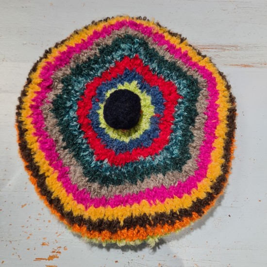 Béret in Multicolored knitted by Grevi