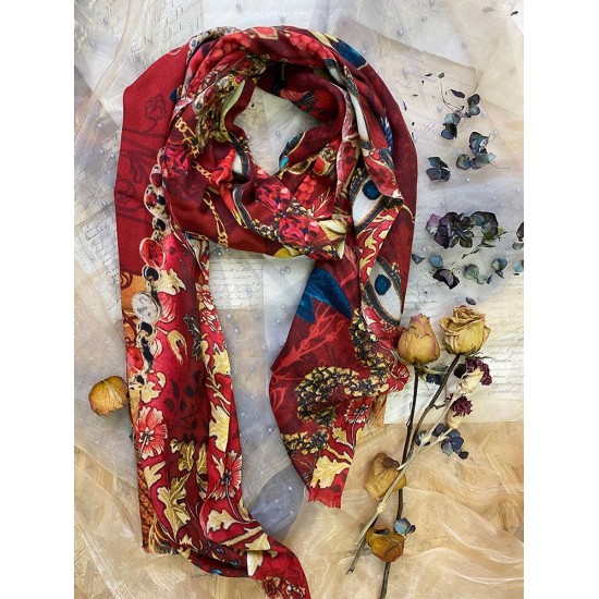 Stole "Lalique" by Maison Brokante