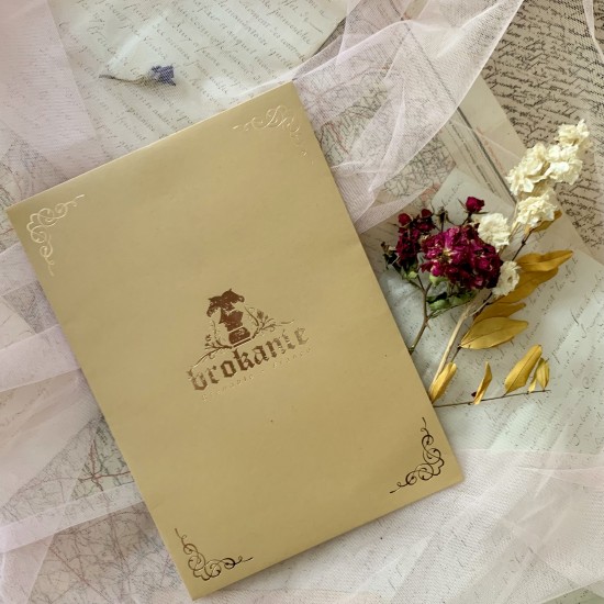 Stole "Lalique" by Maison Brokante
