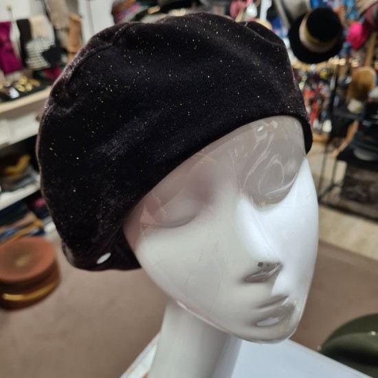 French Velvet Beret...