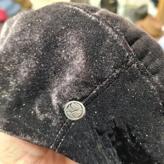 Beret Velours Pailleté Etoile Laulhère