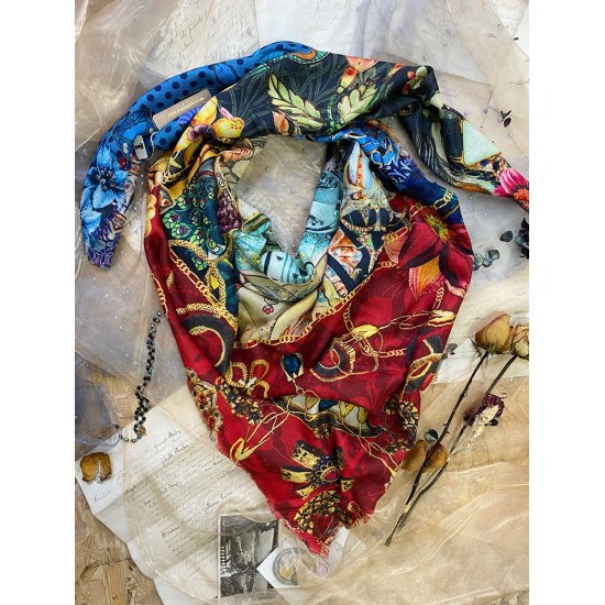 Stole "Art Nouveau" by Maison Brokante