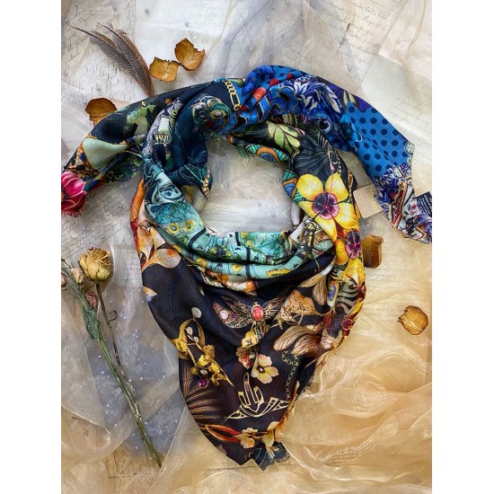 Stole "Art Nouveau" by Maison Brokante