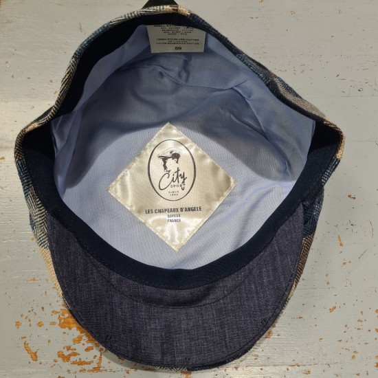 Casquette Plate City sport