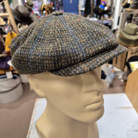 Harris Tweed Cap by City Sport