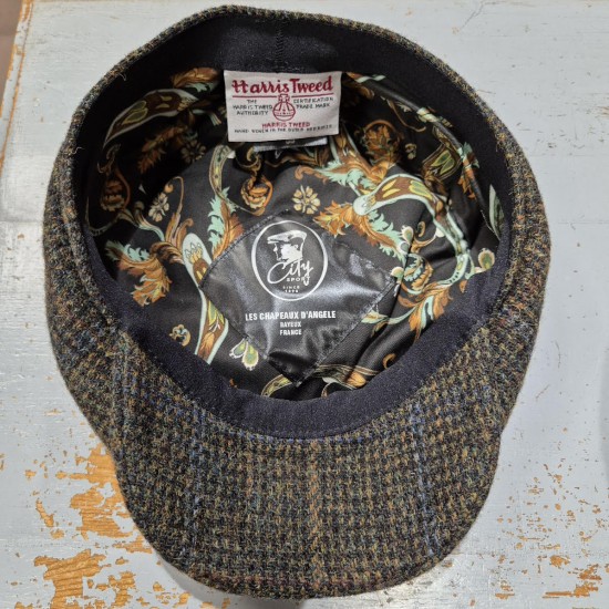Harris Tweed Cap by City Sport