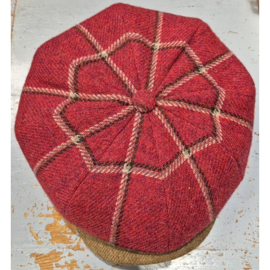 Casquette 8 pans "Sinisa" Alfonso d'Este