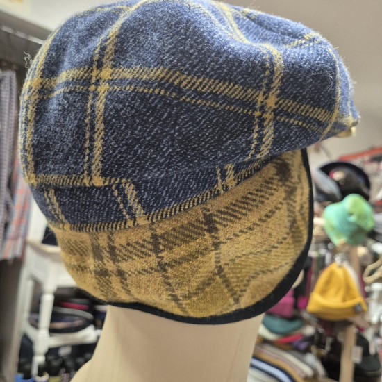 8-panel gavroche cap" Kyoto" by Alfonso d'Este