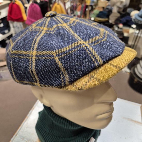 8-panel gavroche cap" Kyoto" by Alfonso d'Este