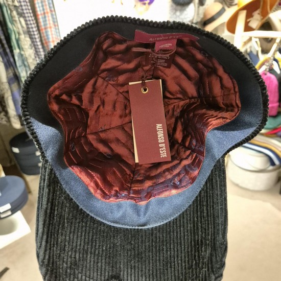 Corduroy baseball Cap by  Alfonso d'Este
