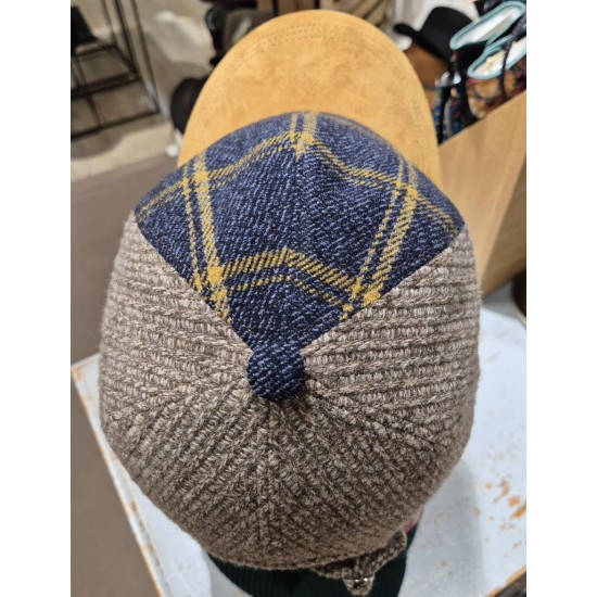 Baseball Cap Wool and Cashmere by Alfonso d'Este