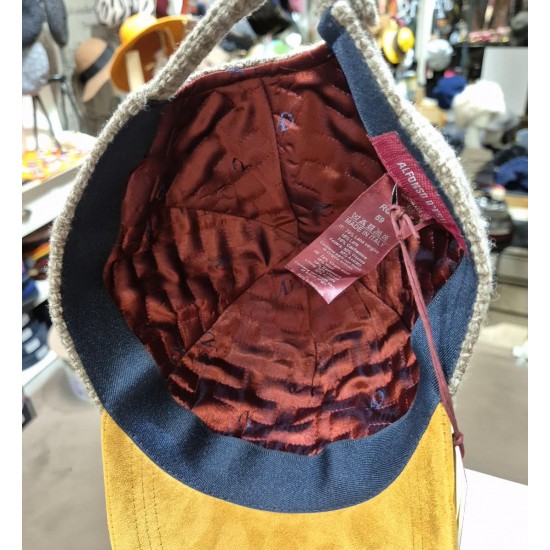 Baseball Cap Wool and Cashmere by Alfonso d'Este