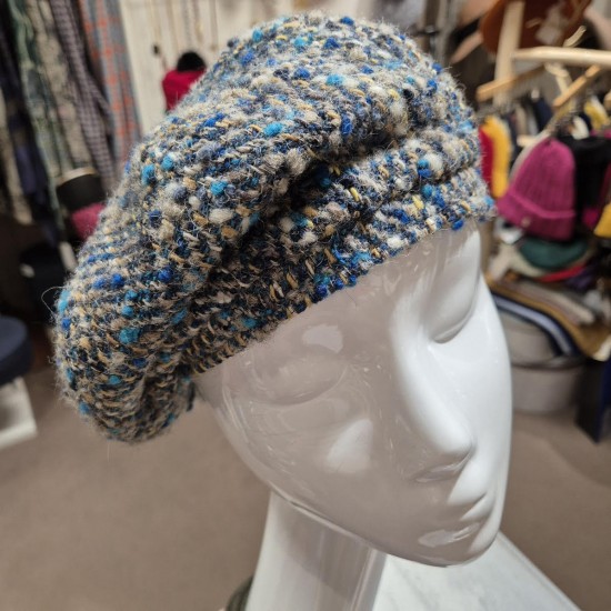Tweed Women beret by Alfonso d'Este