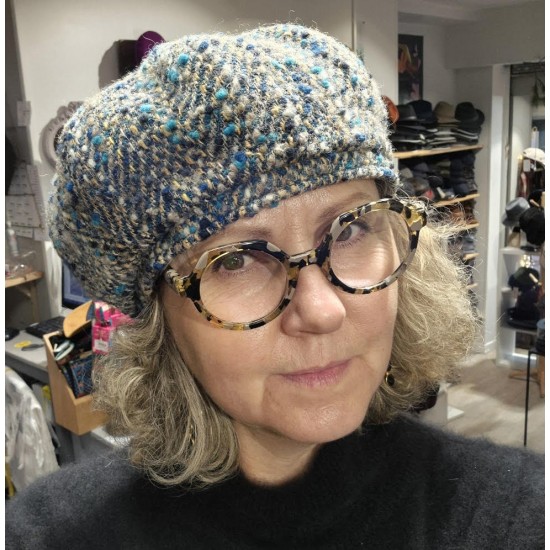 Tweed Women beret by...