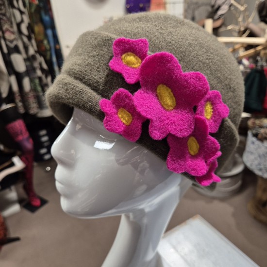 Bonnet Fleurs Ariane Lespire