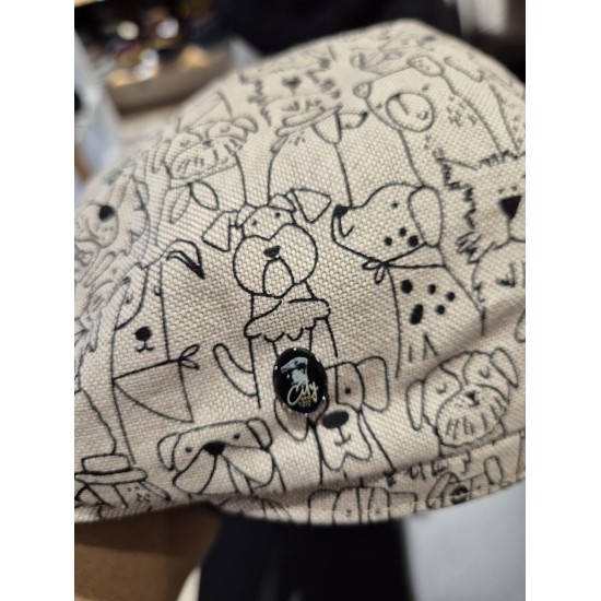 Casquette en  lin "Dogs" City sport