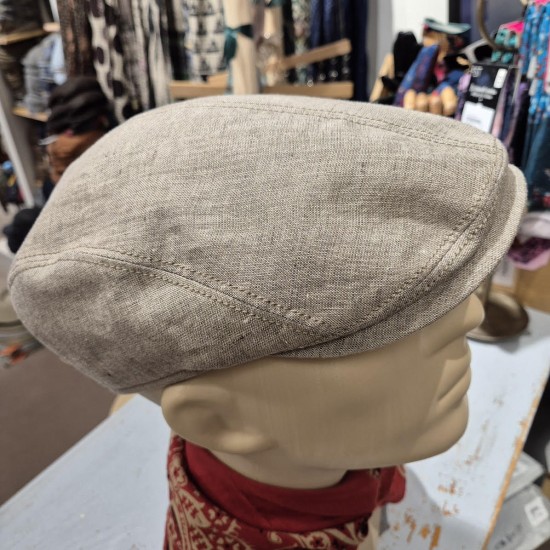 Linen cap Jackson Beige by Göttmann