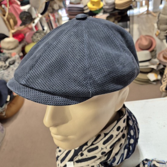 Casquette en Cuir perforé Alfonso D'Este