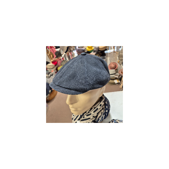 Casquette en Cuir perforé Alfonso D'Este