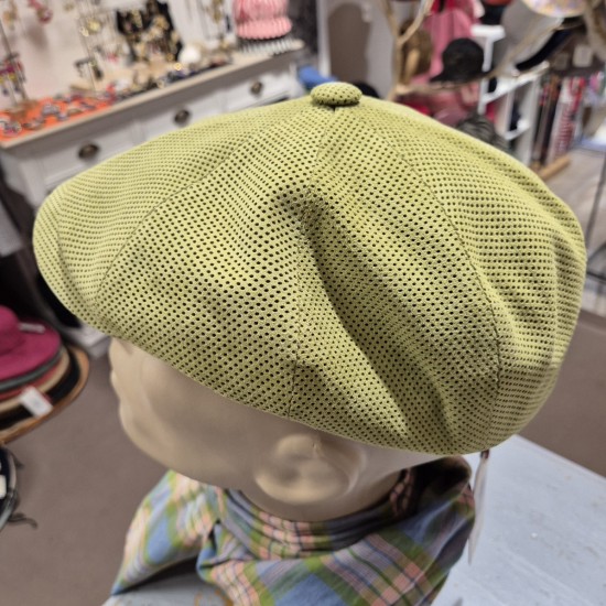 Casquette en Cuir Perforé Alfonso D'Este